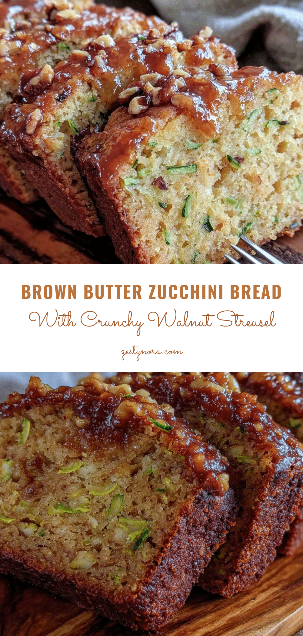 brown butter zucchini bread recipe