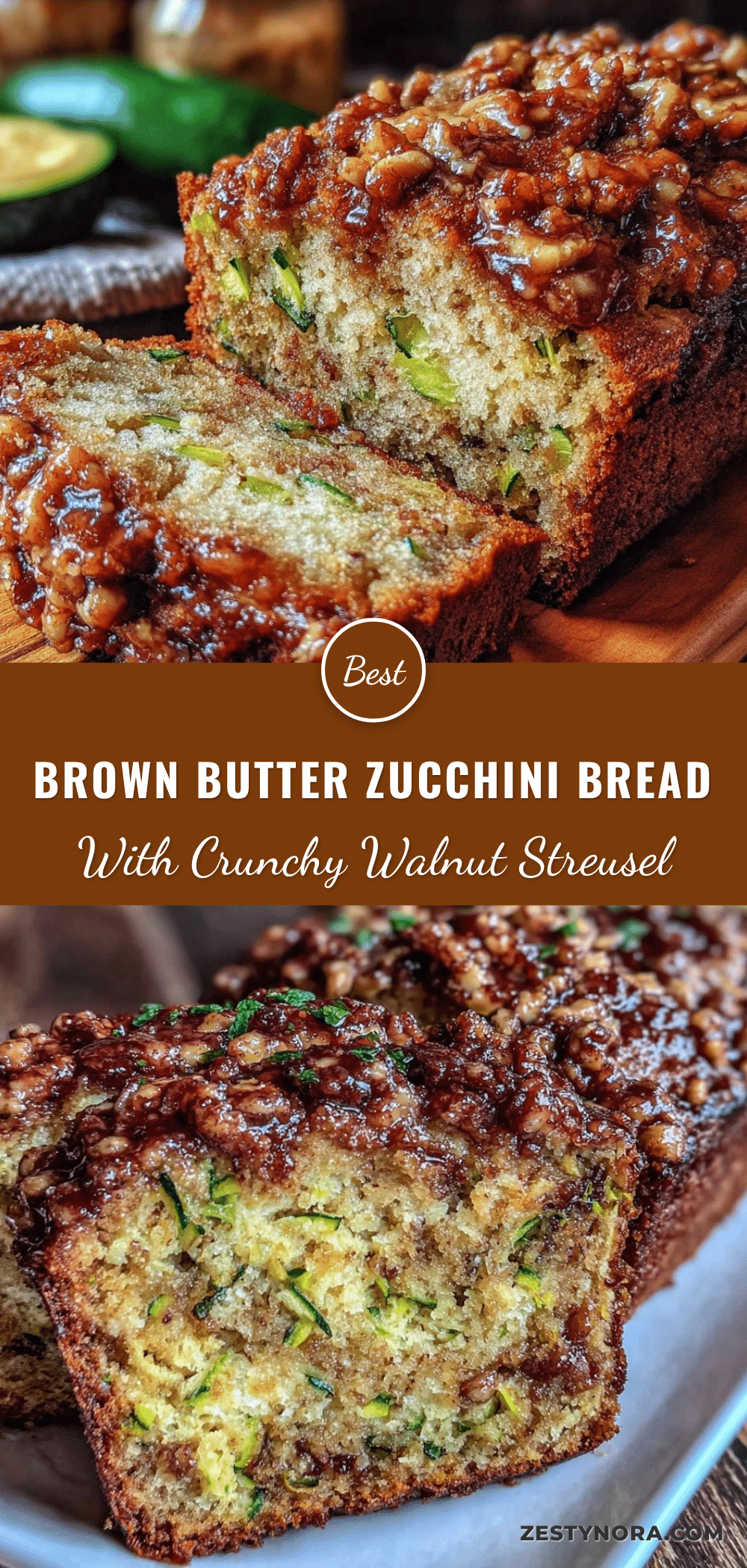 brown butter zucchini bread recipe