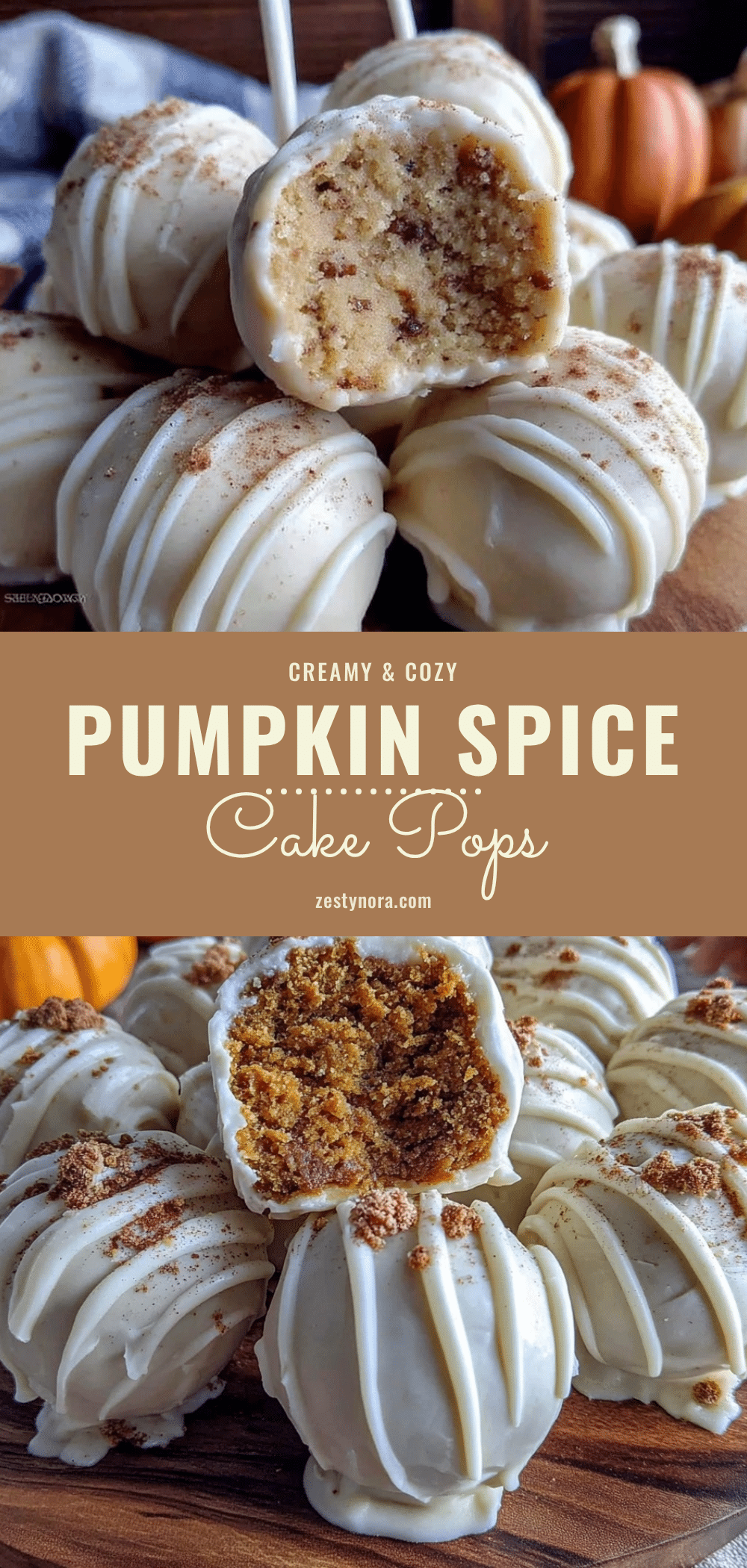creamy pumpkin spice cake pops recipe
