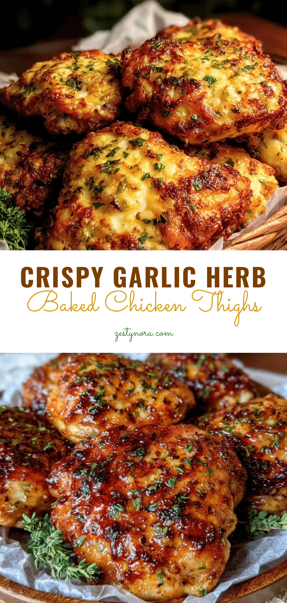 crispy oven-baked boneless skinless chicken thighs recipe