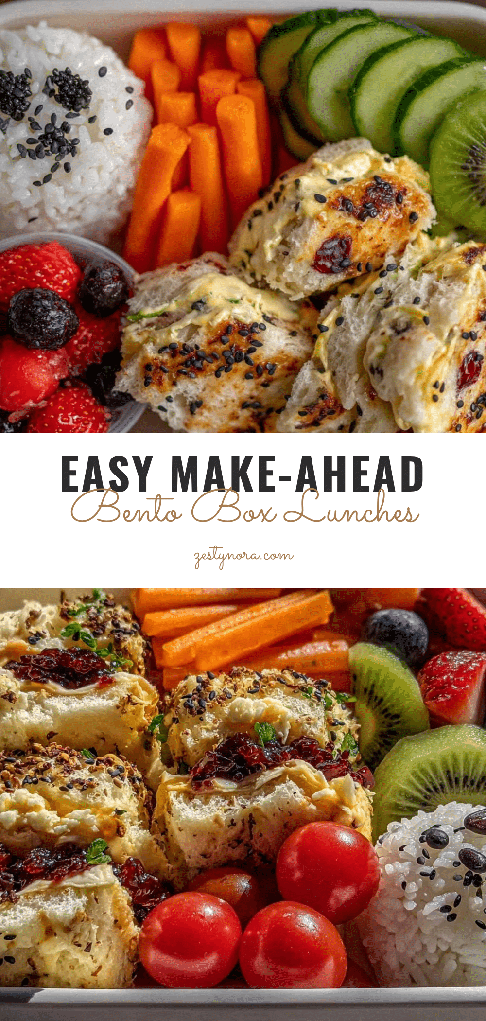 easy make-ahead bento box lunches recipe