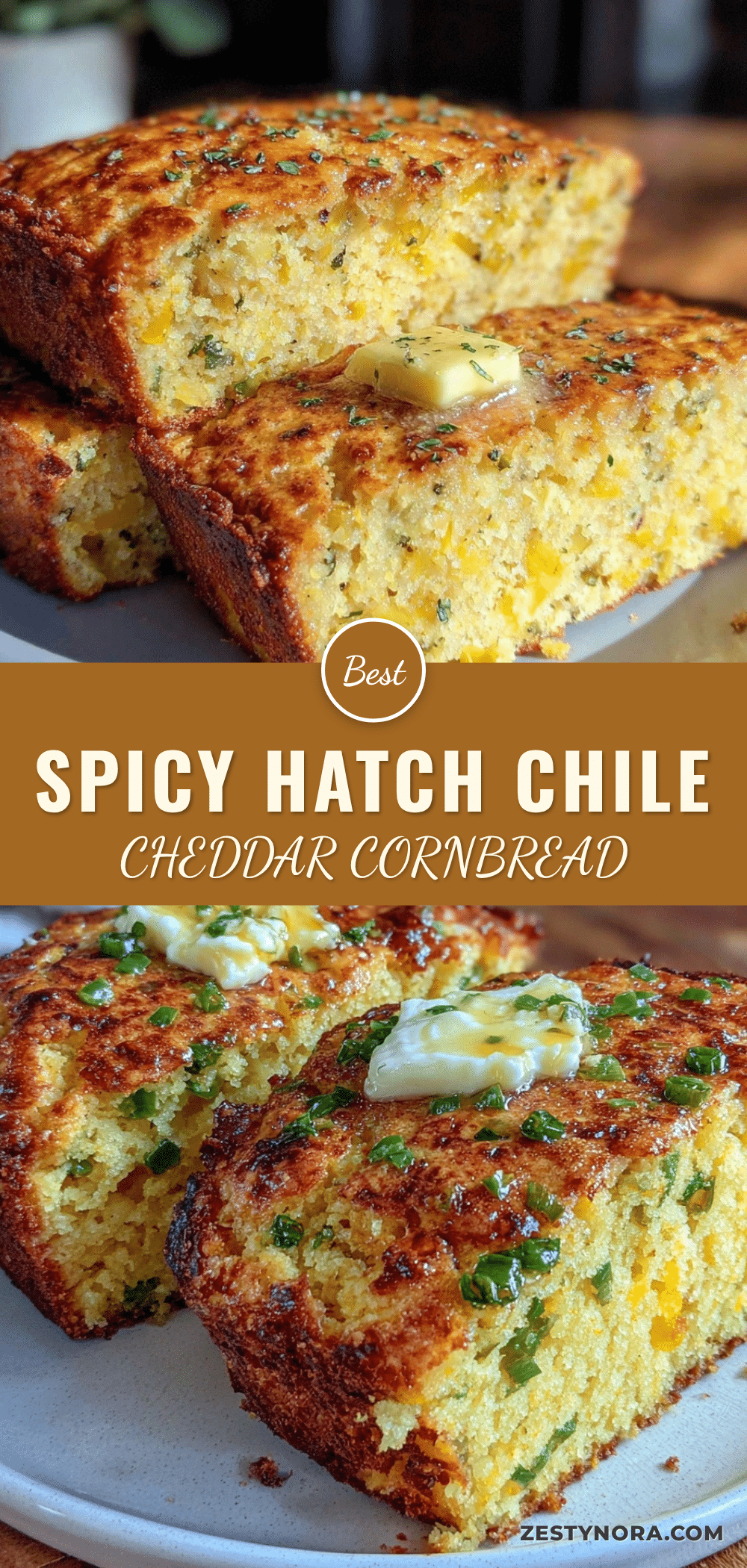 Flavorful Hatch Chile Cornbread recipe