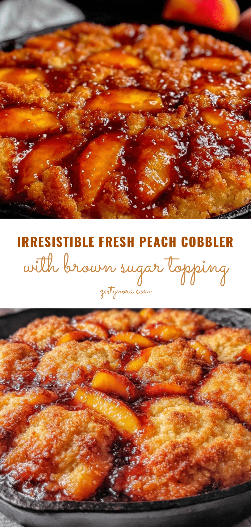 fresh peach cobbler recipe