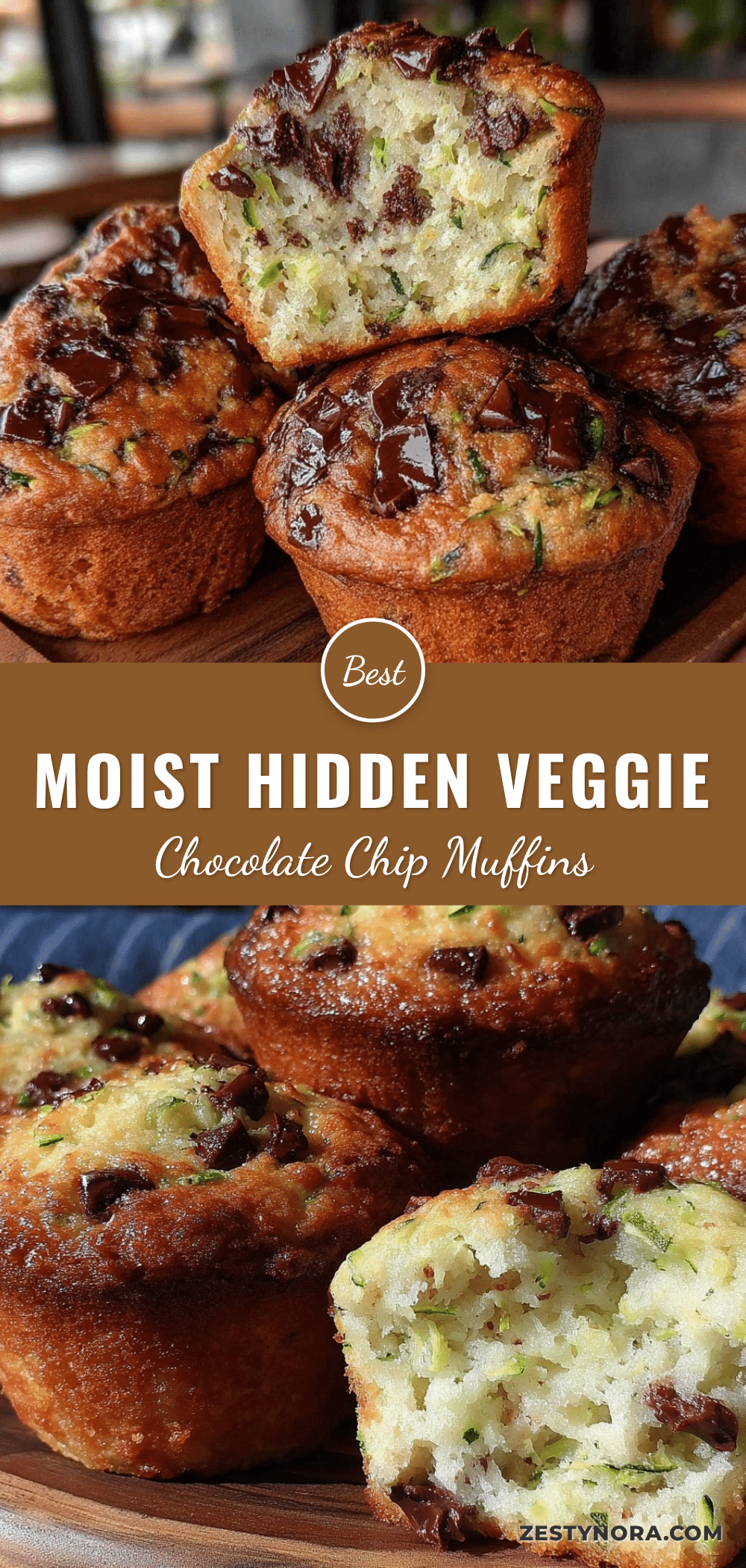 hidden veggie chocolate chip muffins recipe