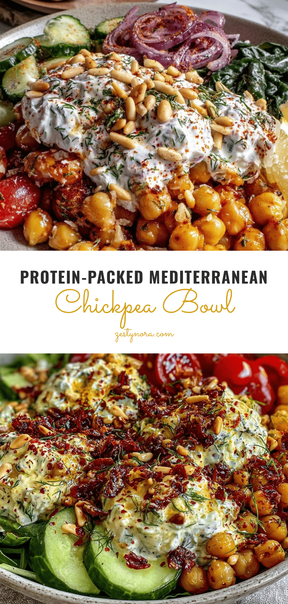 Mediterranean Chickpea Bowl recipe