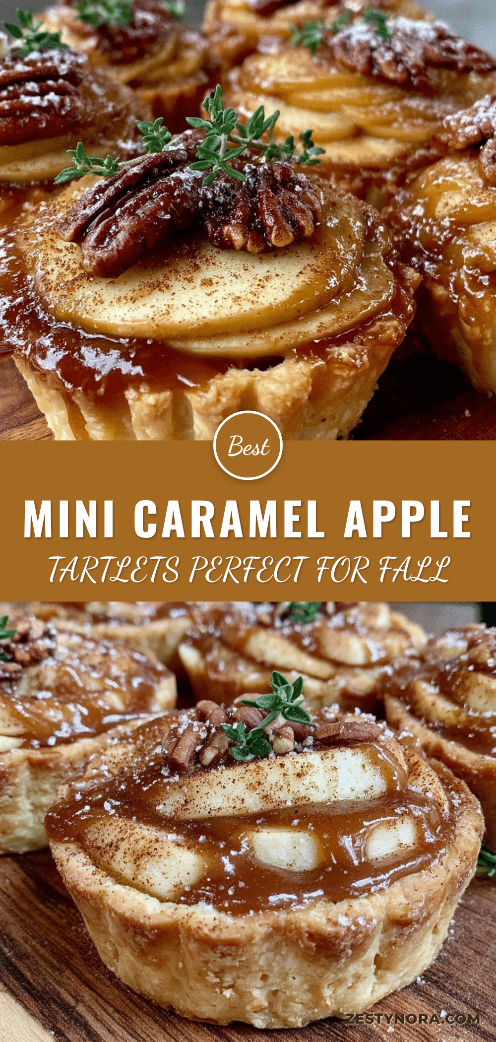 mini caramel apple tartlets recipe