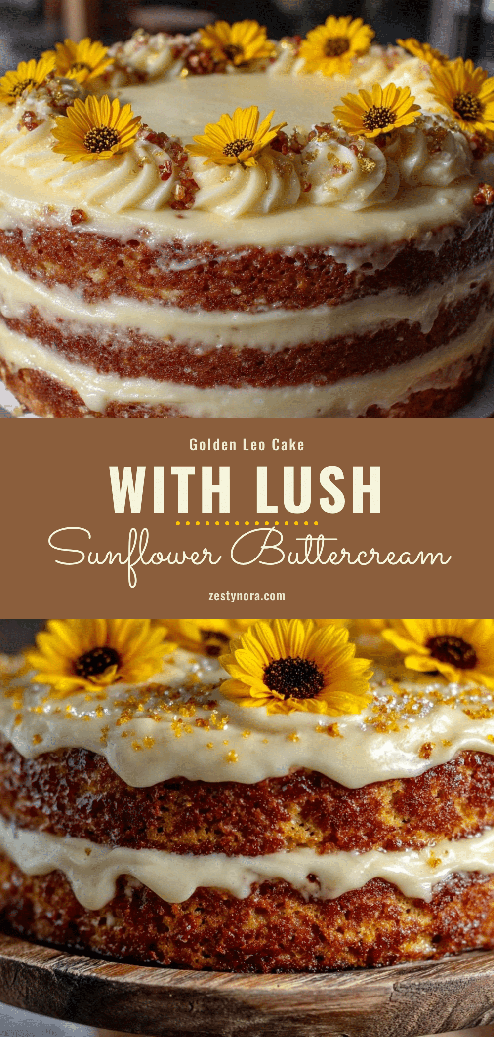 perfect golden leo birthday cake recipe