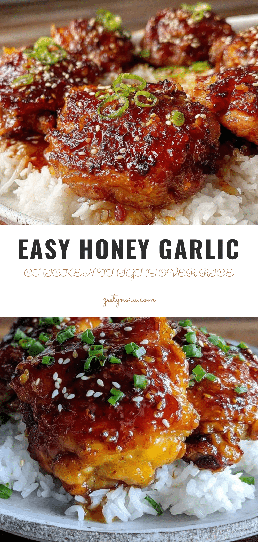 slow cooker honey garlic chicken thighs recipe