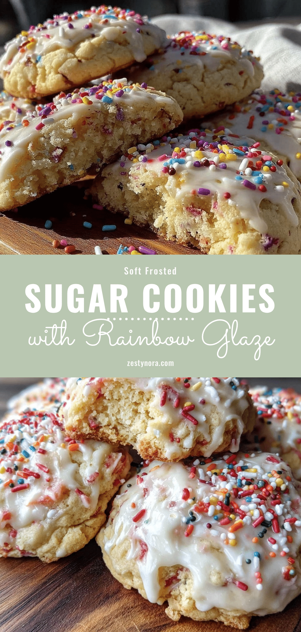 soft frosted back-to-school sugar cookies recipe