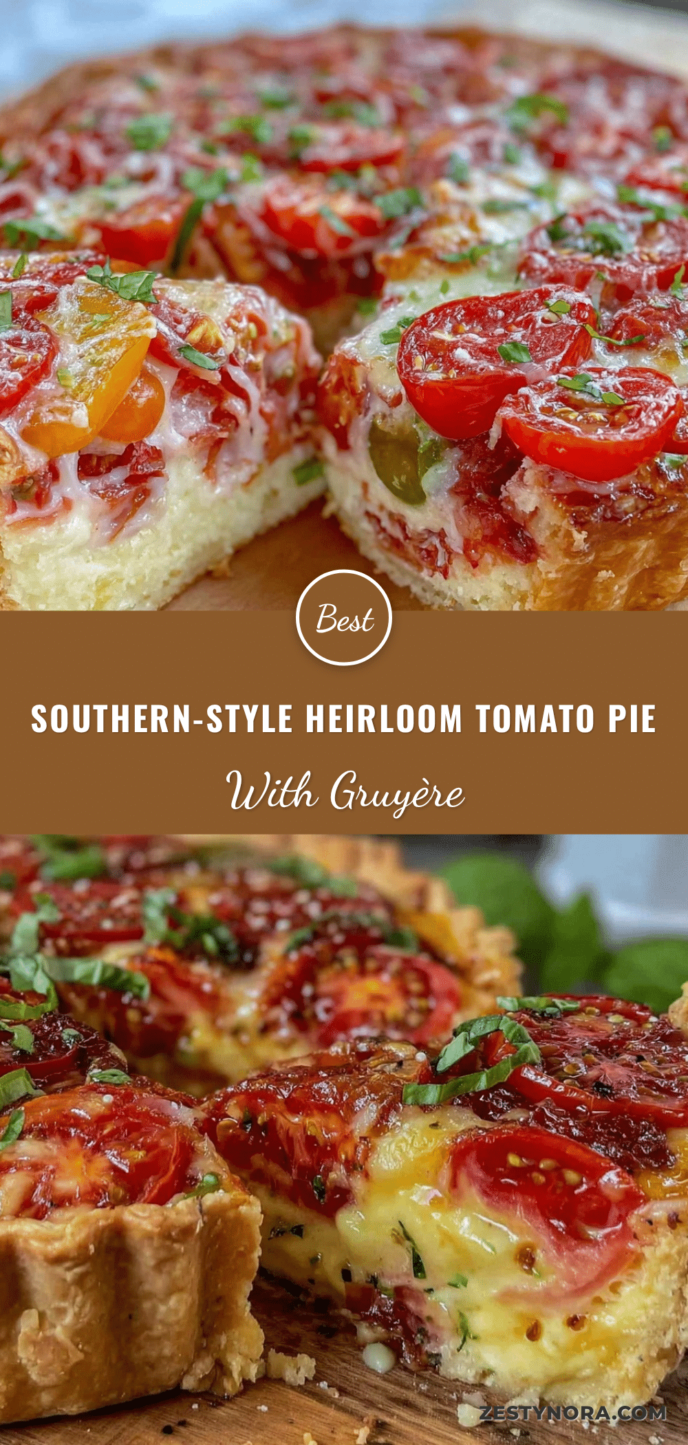 southern-style heirloom tomato pie recipe