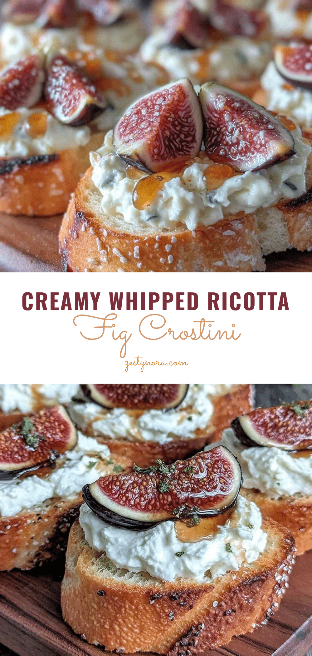 whipped ricotta crostini recipe