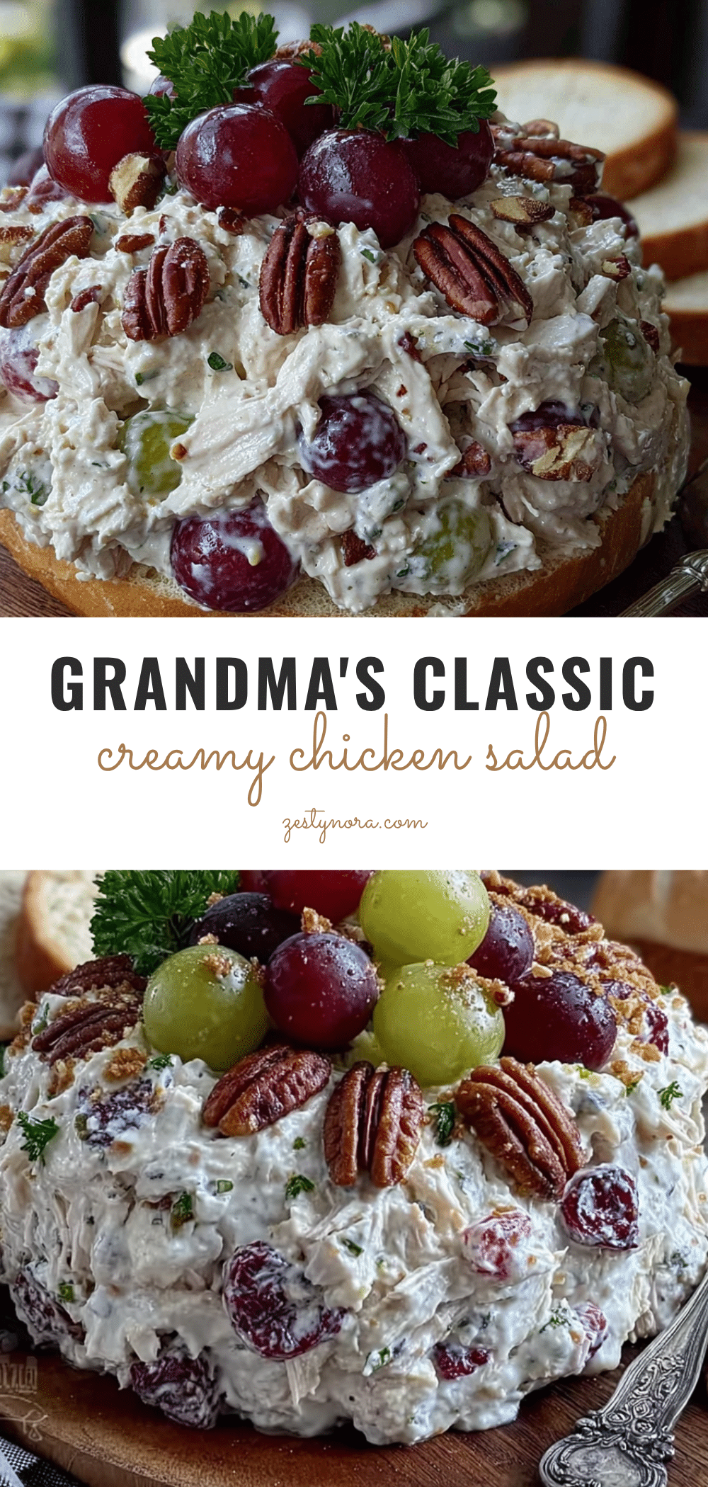 chicken salad with grapes and pecans recipe
