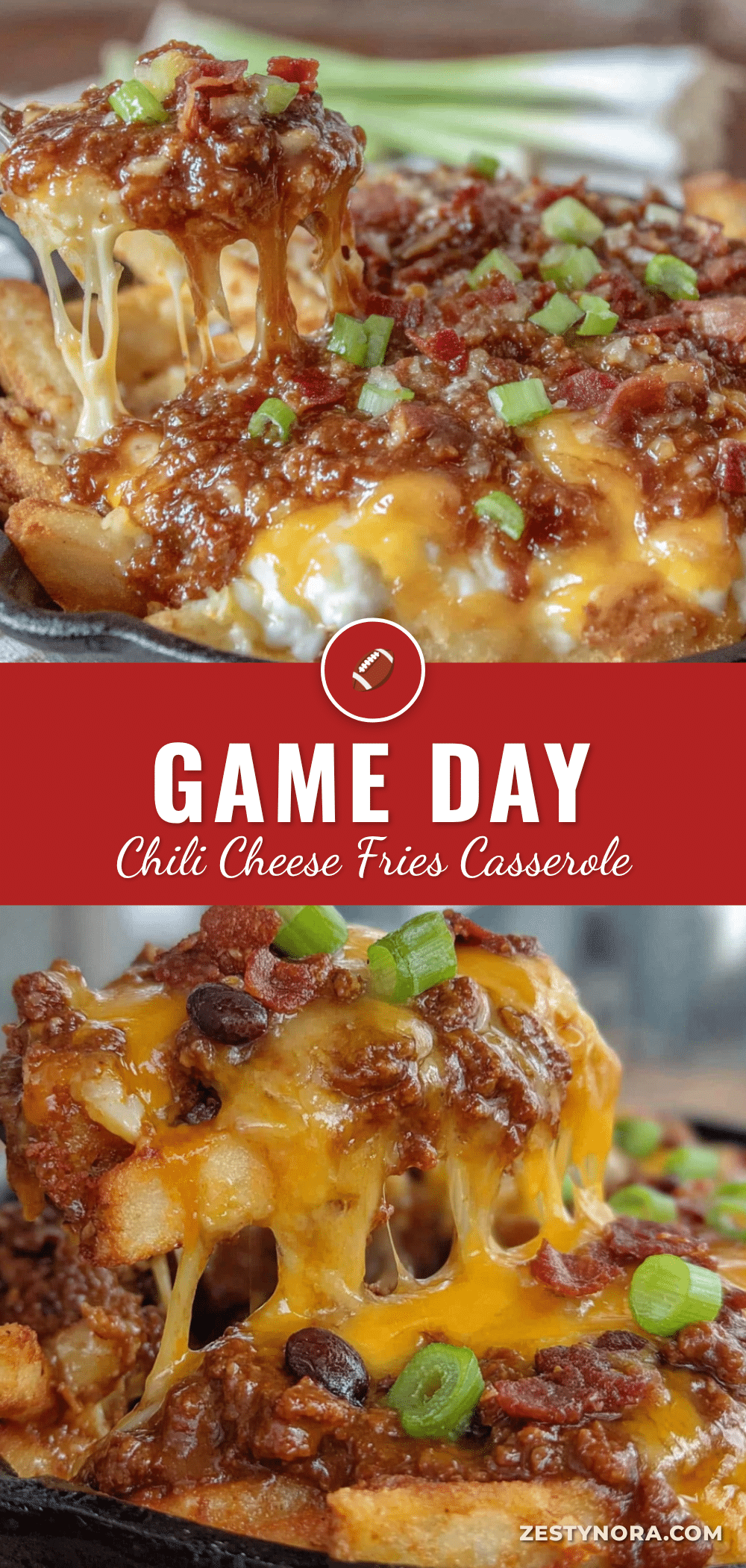 chili cheese fries football casserole recipe