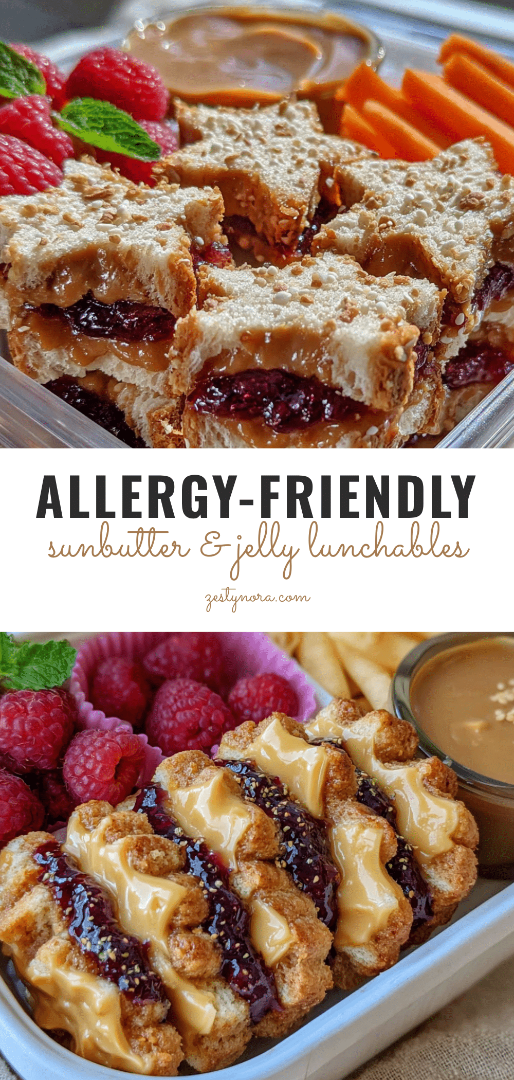 Easy Sunbutter and Jelly Lunchables recipe