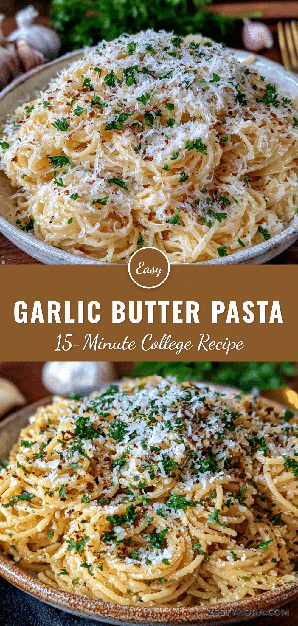 garlic butter pasta recipe