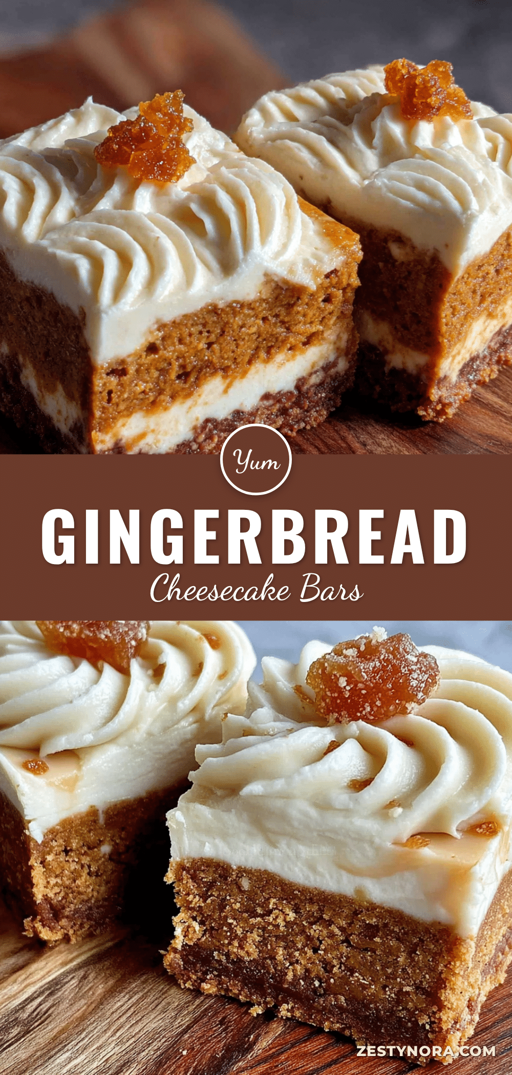 gingerbread cheesecake bars recipe