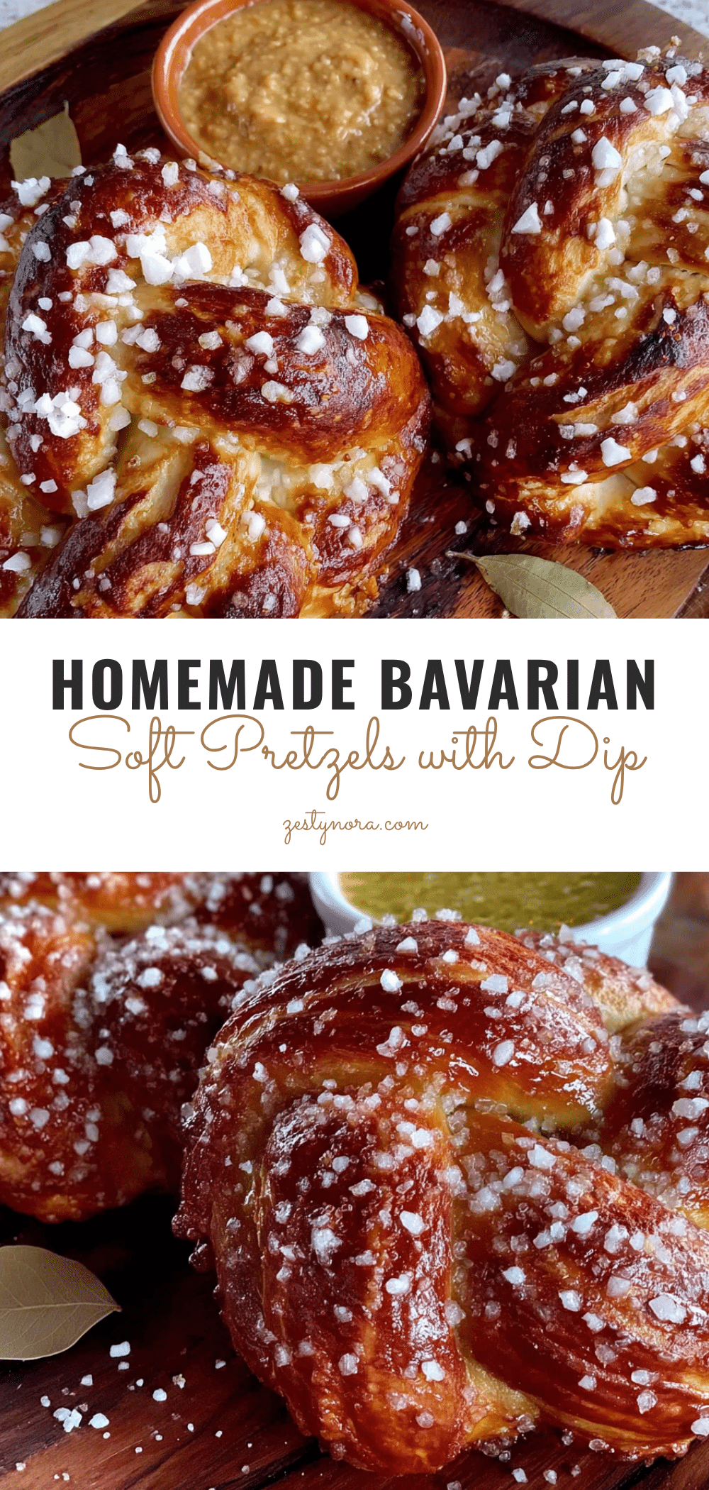 Homemade Bavarian Soft Pretzels recipe