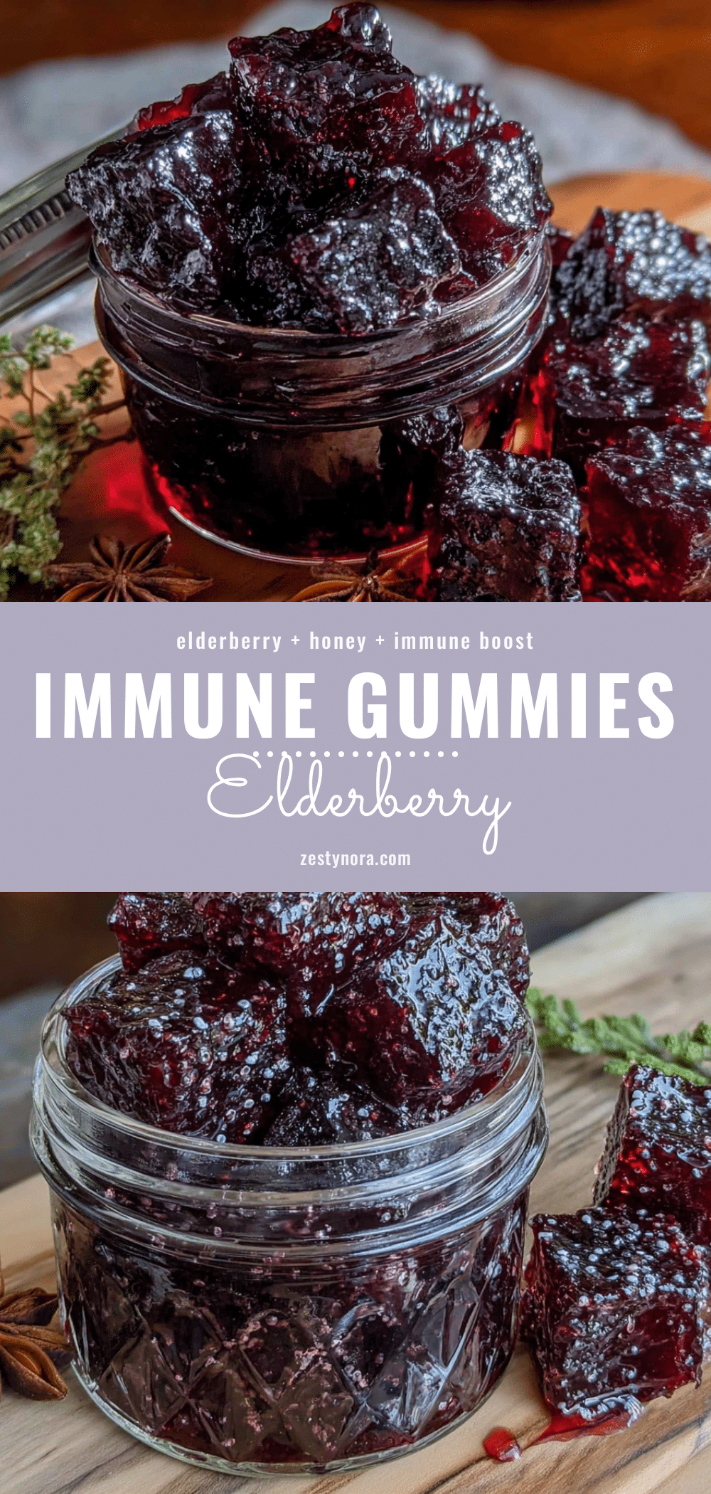 homemade elderberry gummies recipe