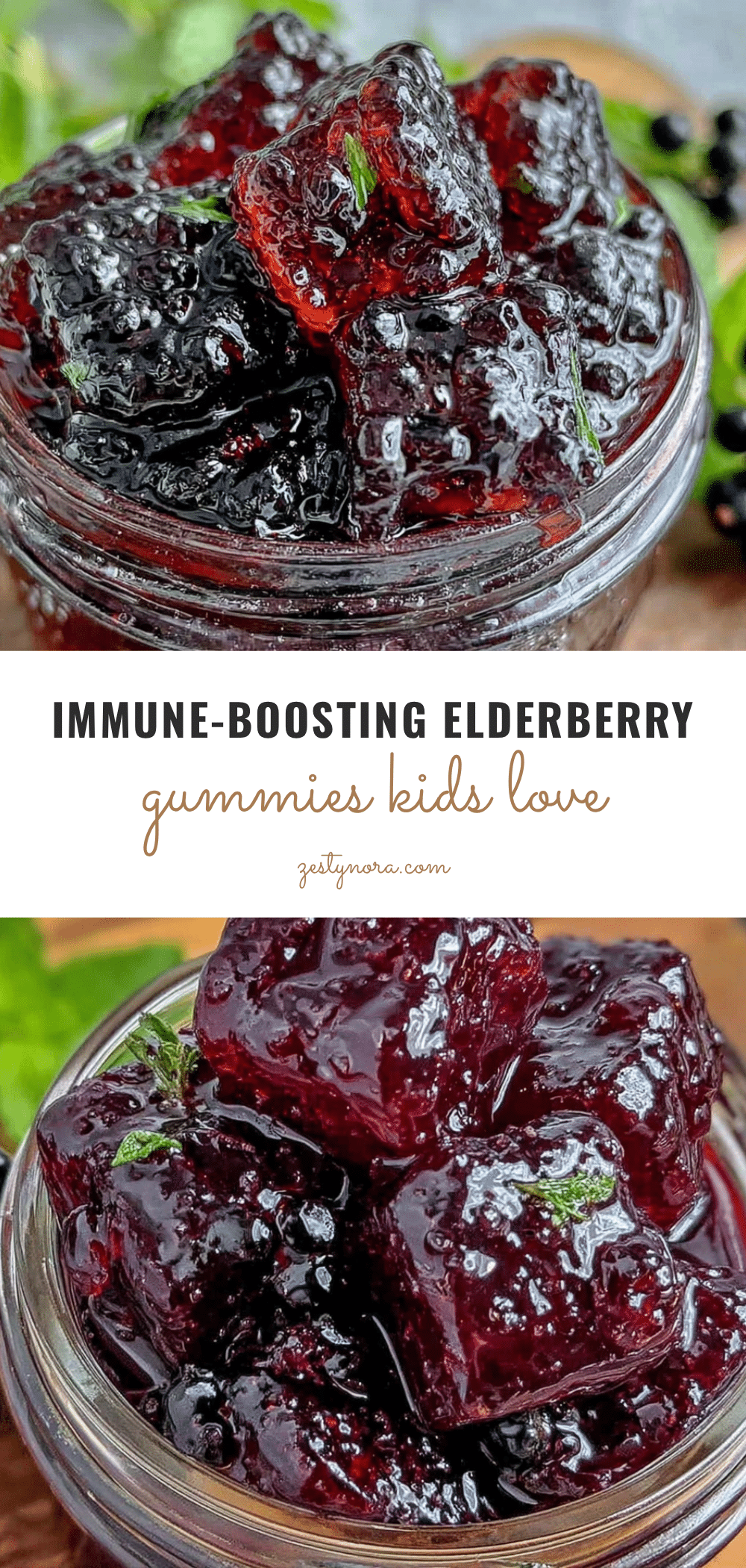 homemade elderberry syrup gummies recipe