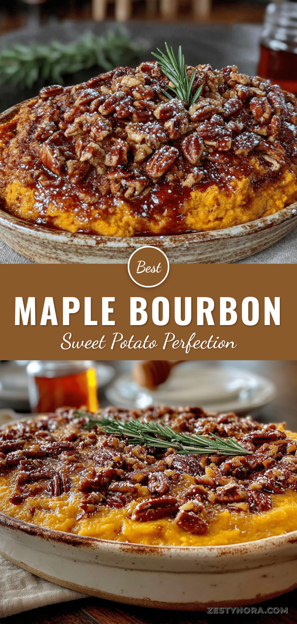maple bourbon sweet potato casserole recipe