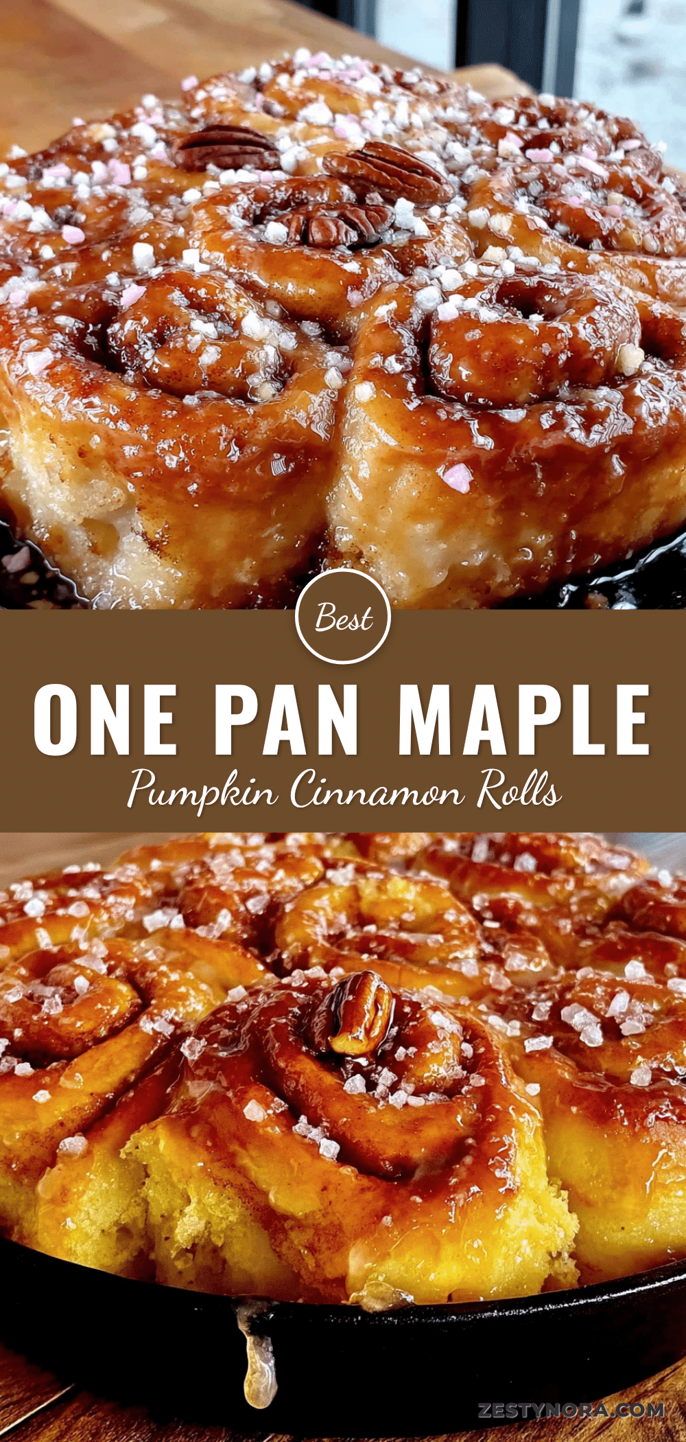 maple pumpkin cinnamon roll bake recipe