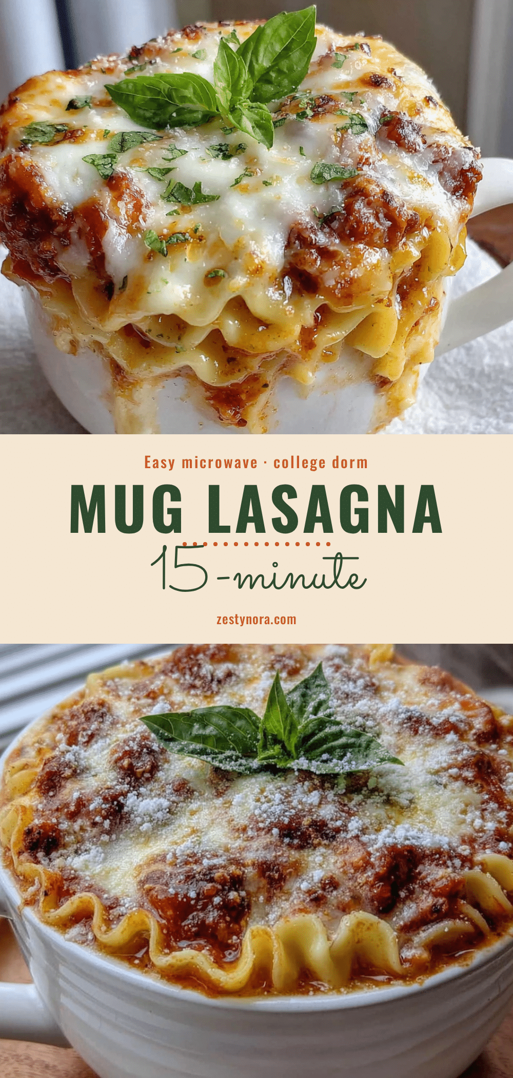 mug lasagna recipe