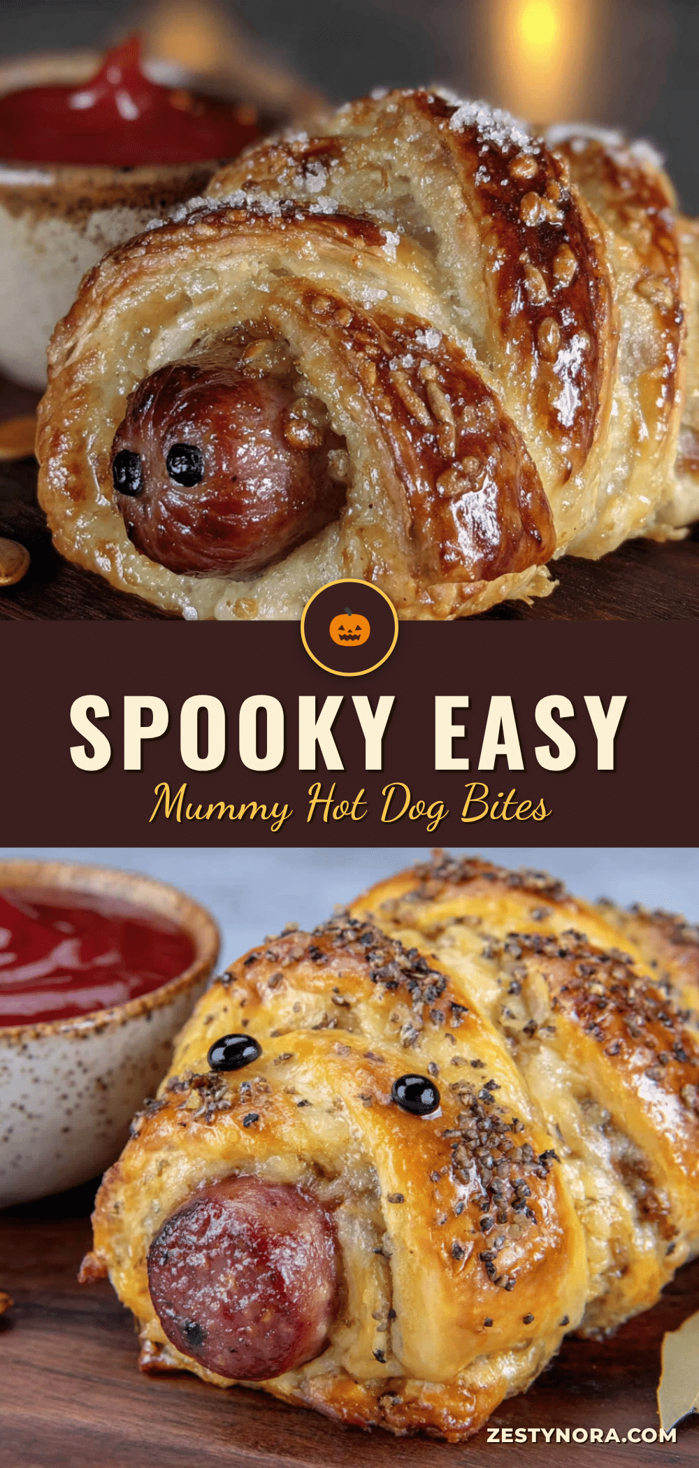 mummy hot dog bites recipe