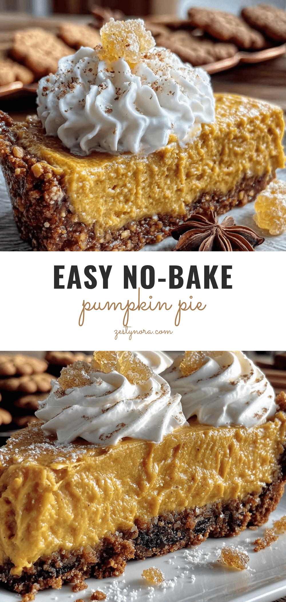 no-bake pumpkin pie recipe