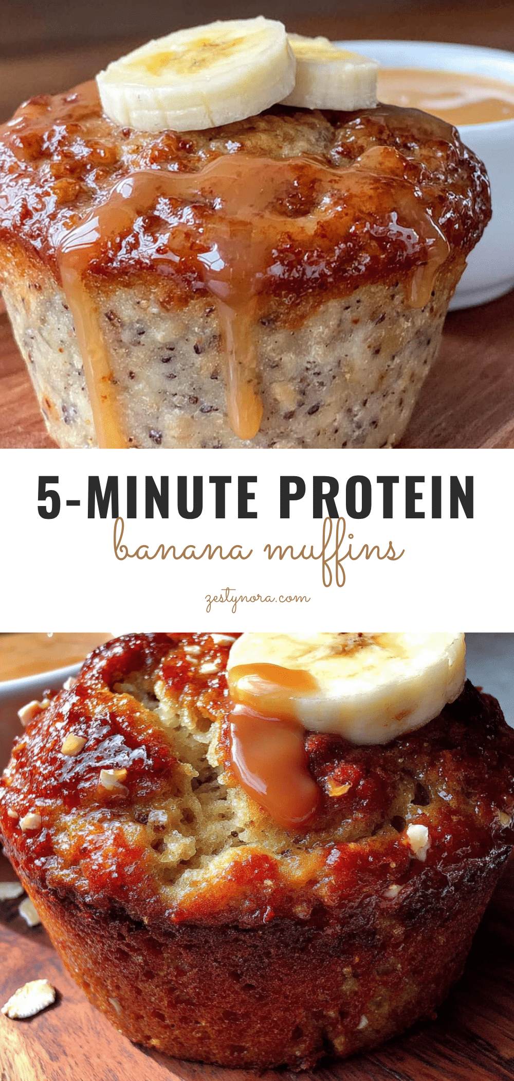 peanut butter banana protein muffins recipe