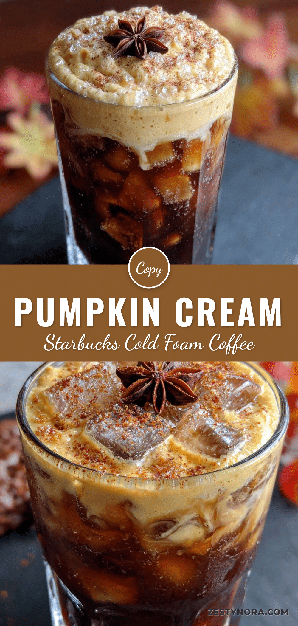 pumpkin cream cold foam coffee recipe
