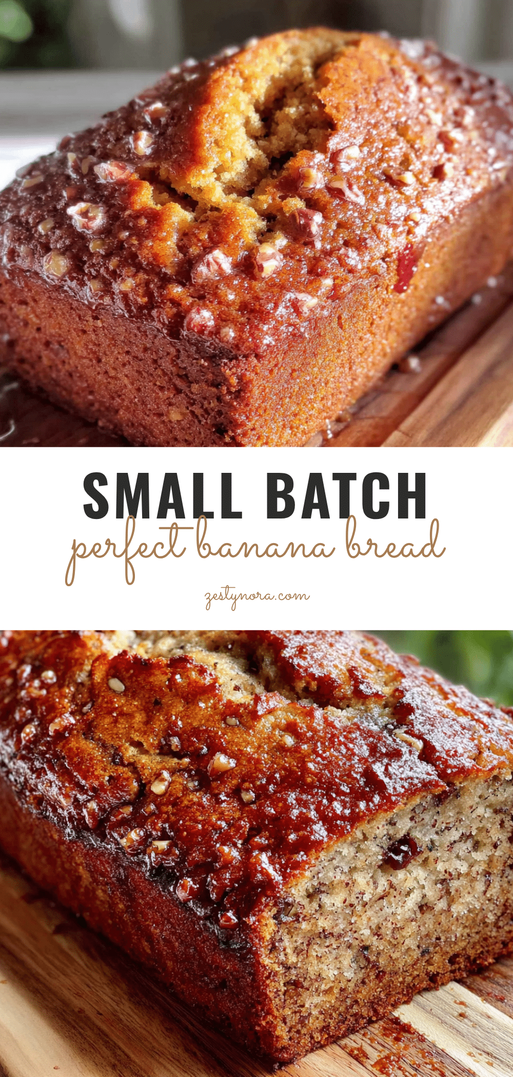 small-batch banana bread recipe