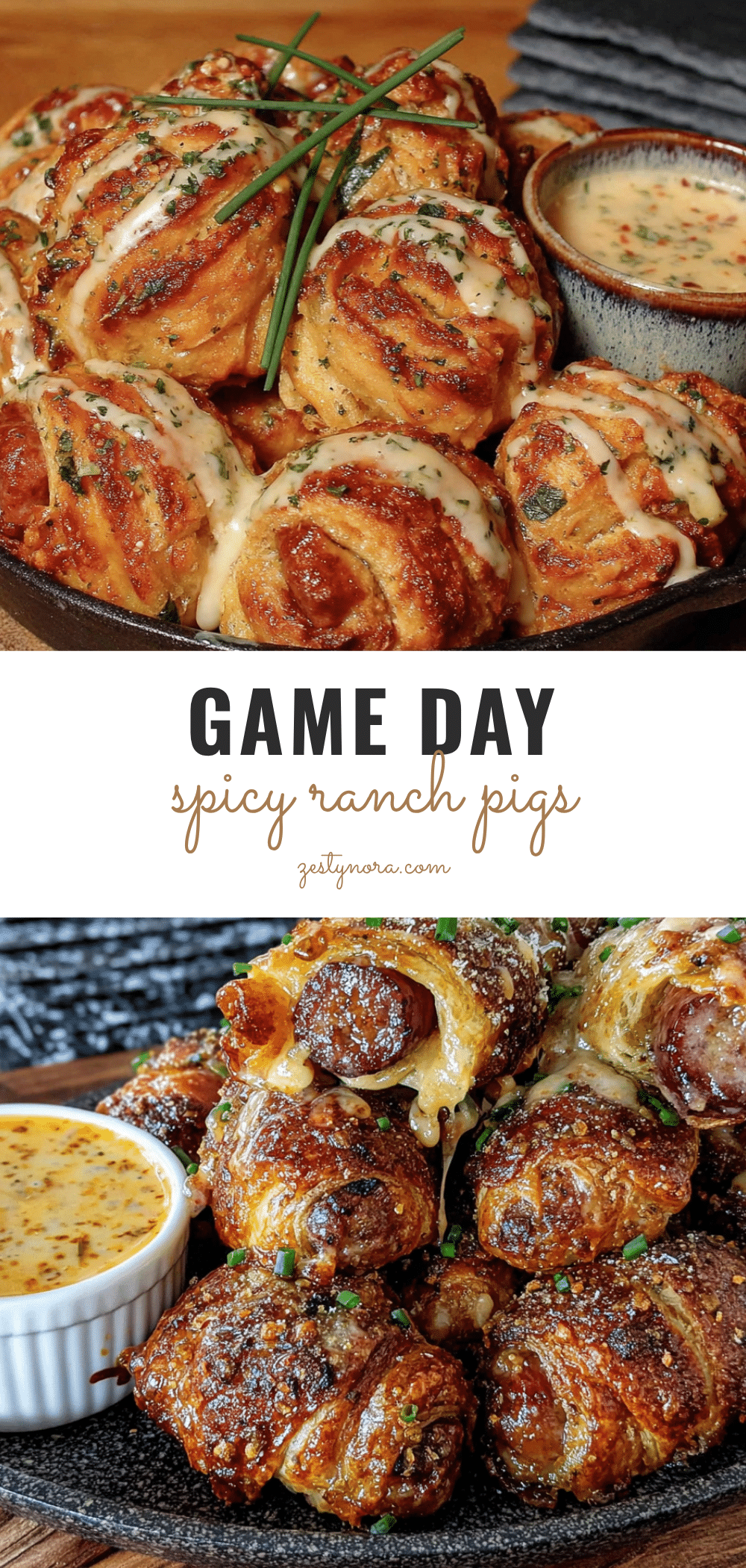 spicy ranch pigs in a blanket recipe