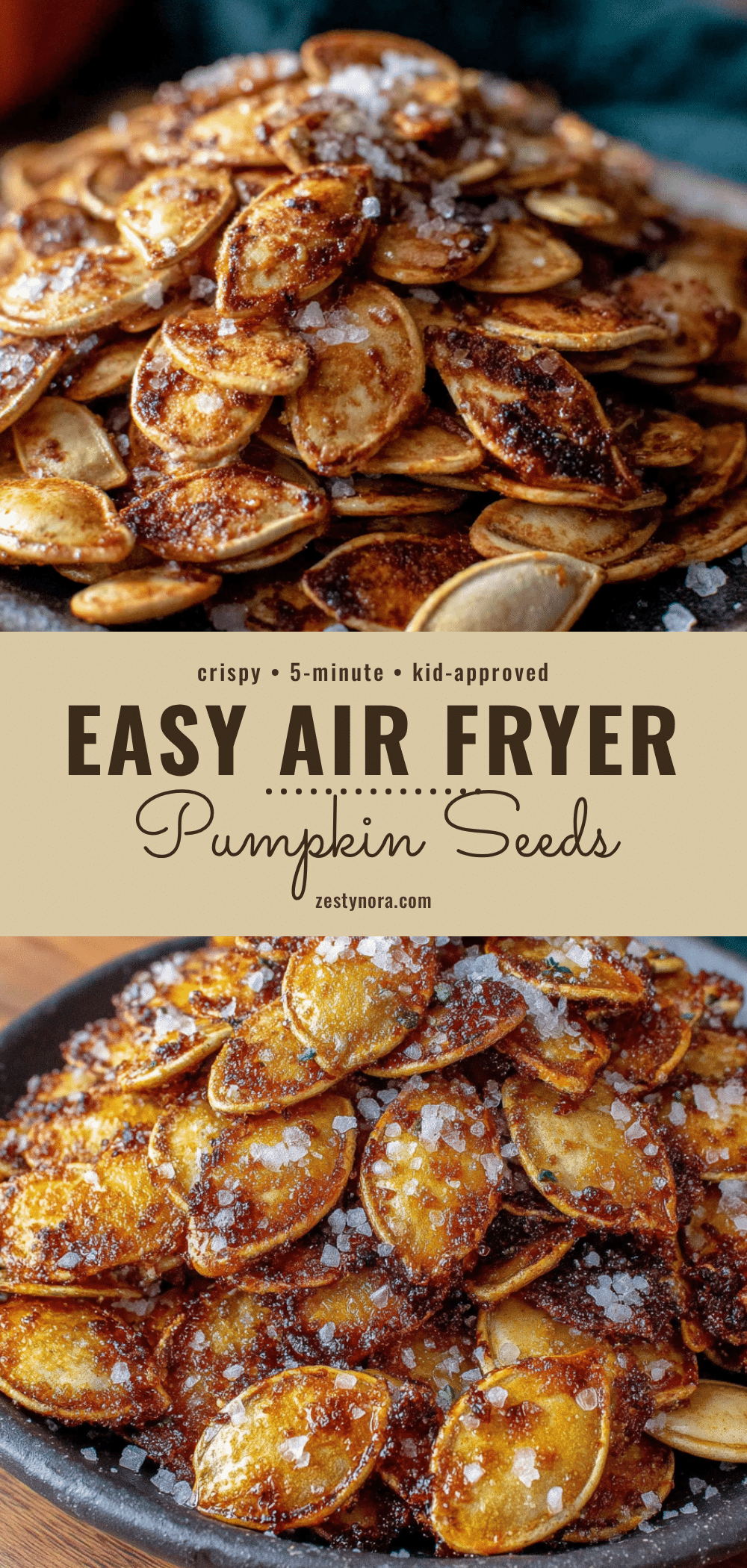 air fryer pumpkin seeds recipe
