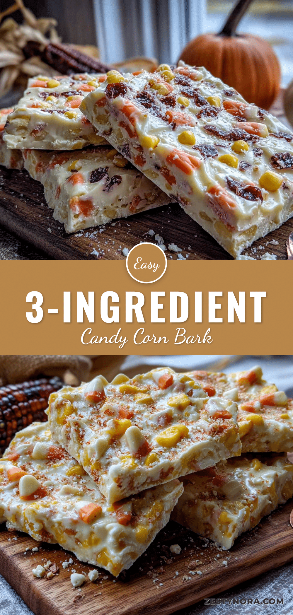 candy corn bark recipe