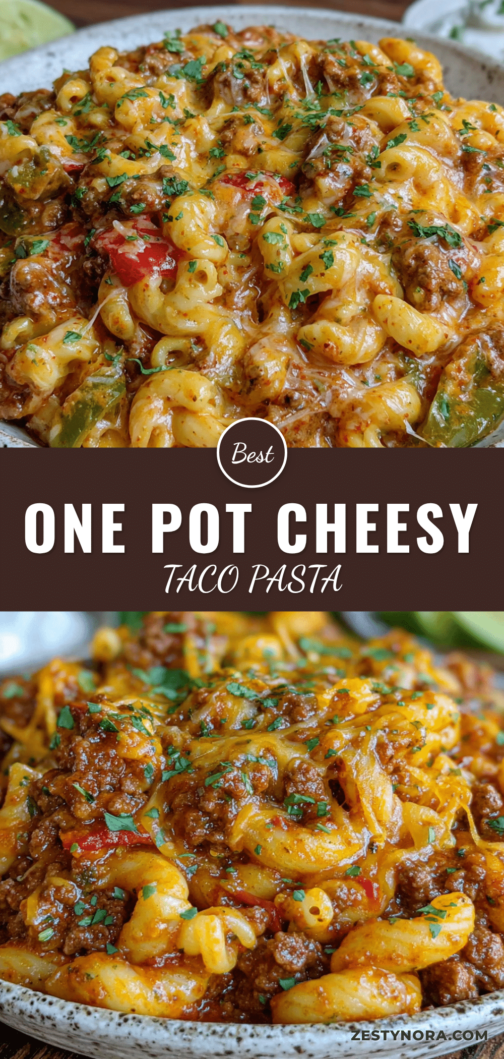cheesy taco pasta recipe