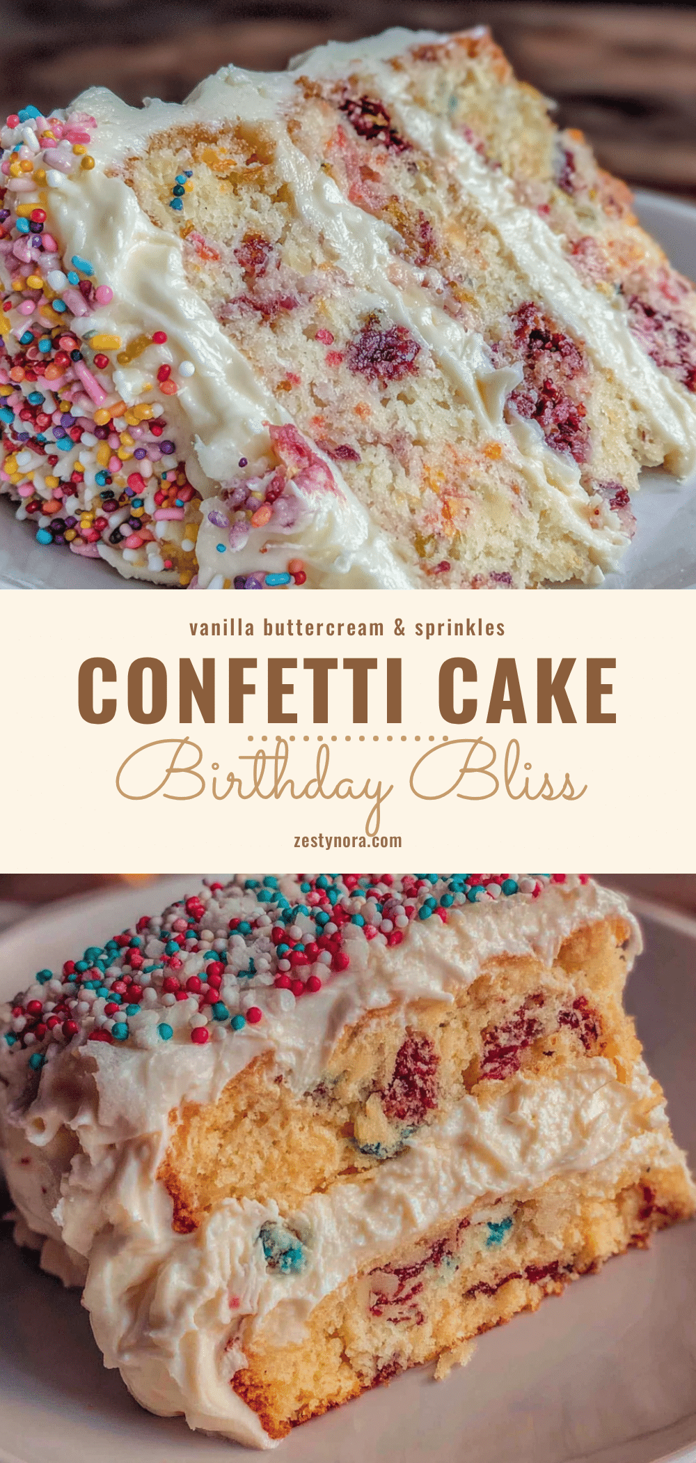 confetti birthday cake recipe