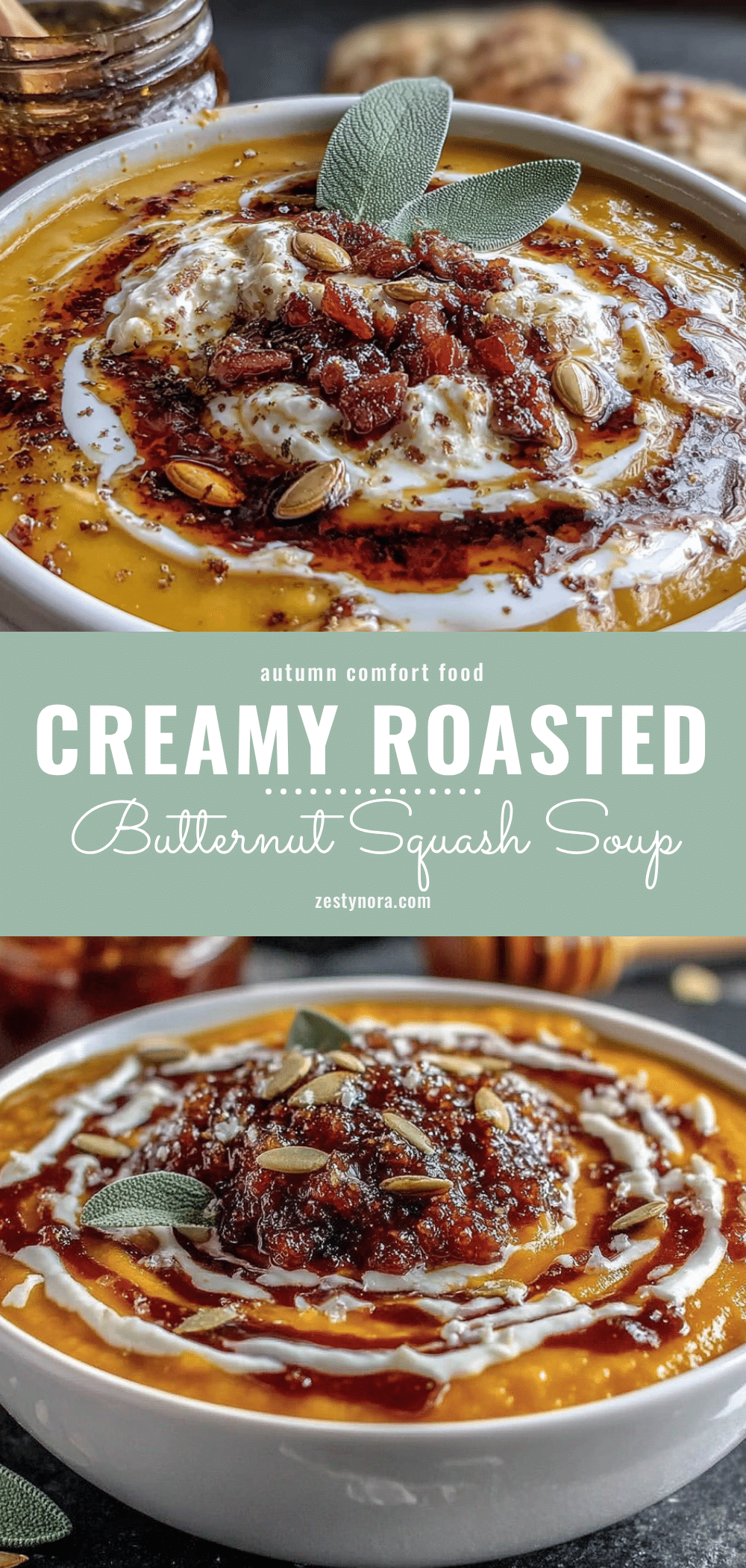creamy roasted butternut squash soup recipe