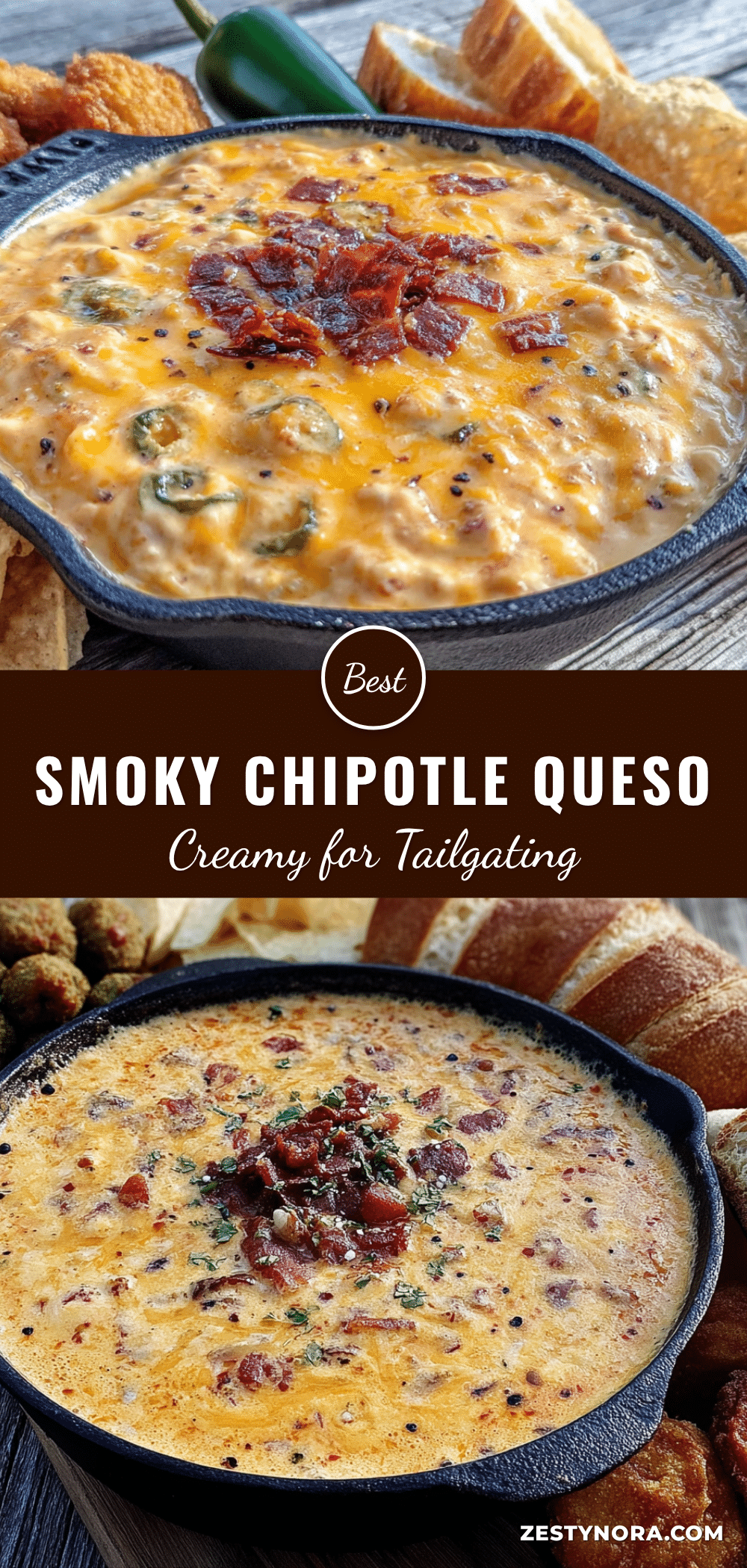 creamy smoky chipotle queso recipe