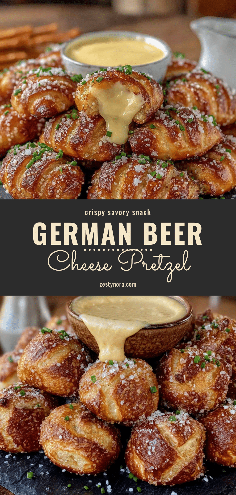crispy german beer cheese pretzel bites recipe
