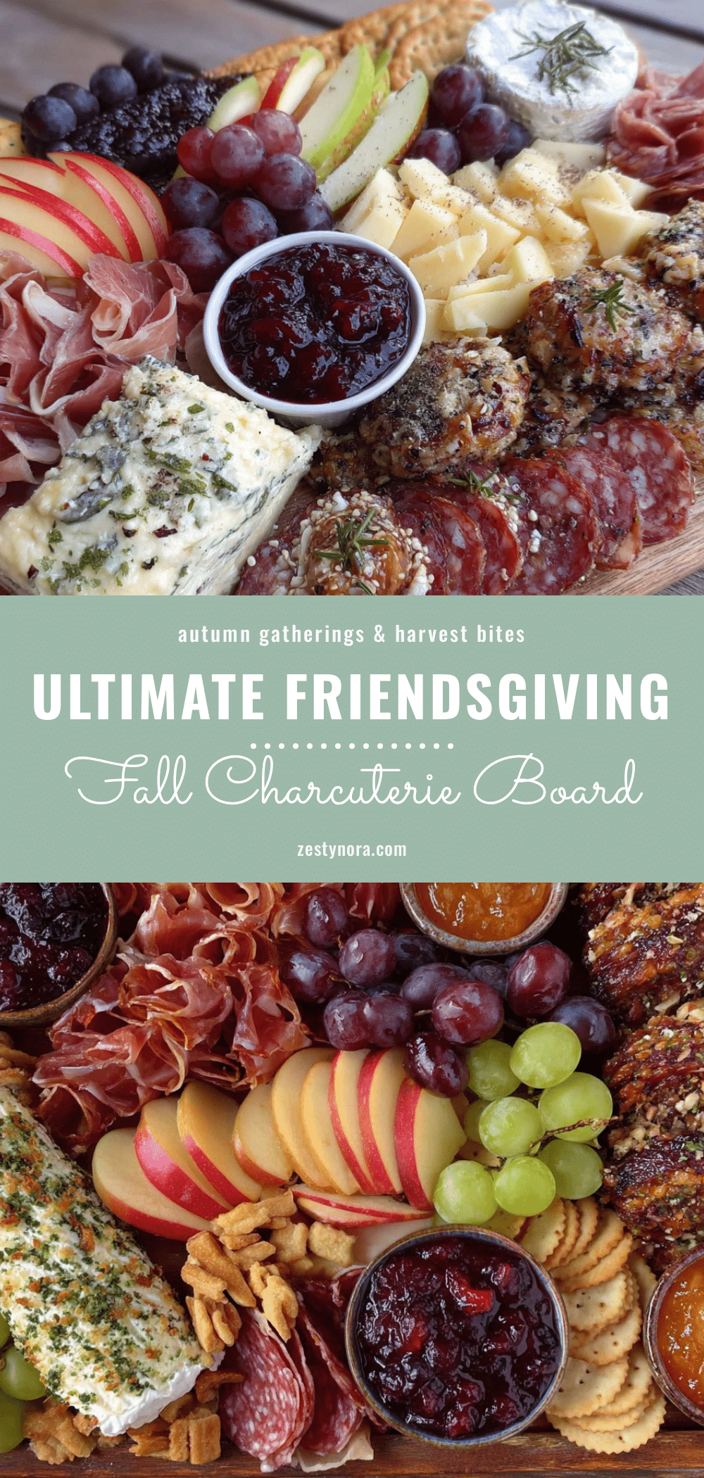 Friendsgiving fall charcuterie board recipe