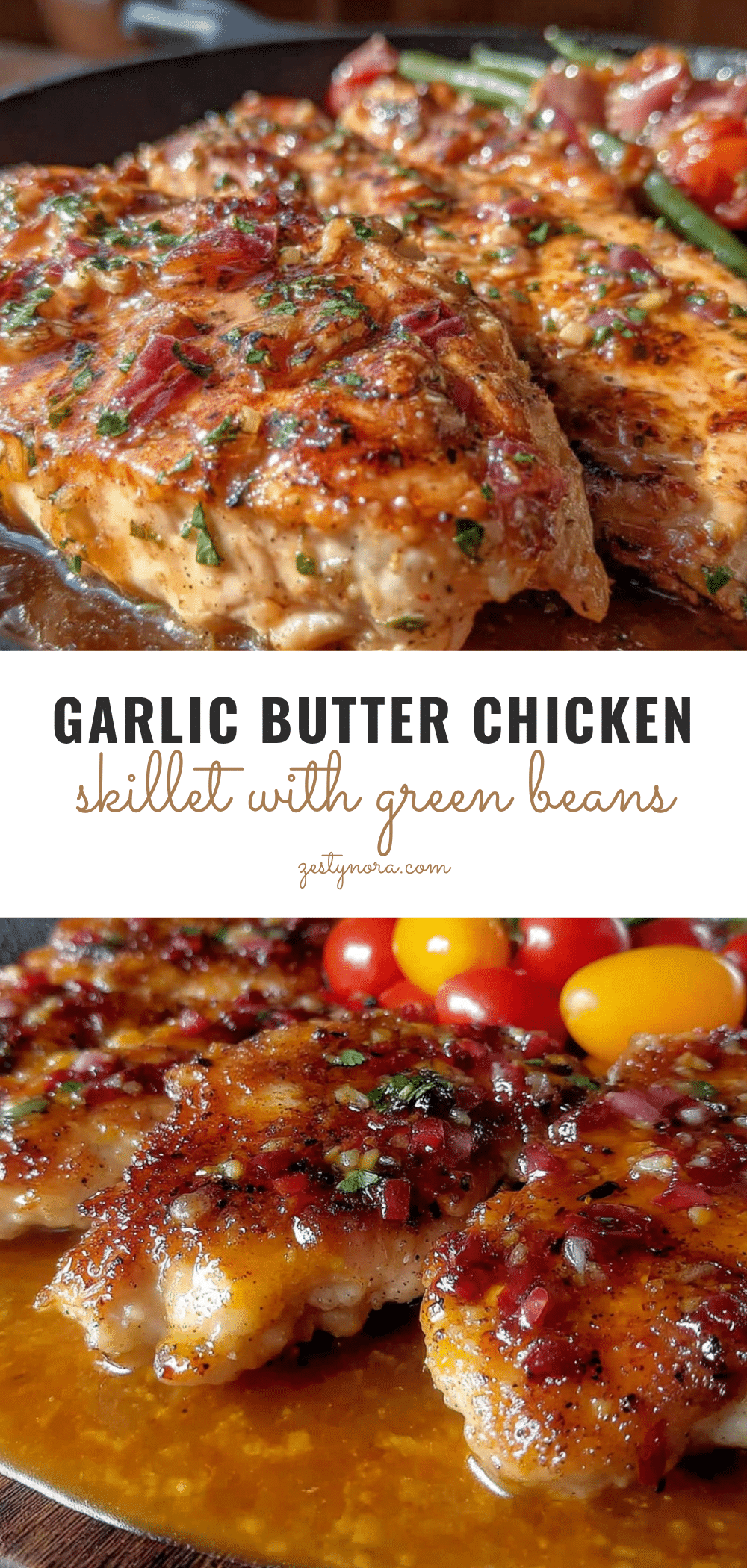 garlic butter chicken skillet recipe