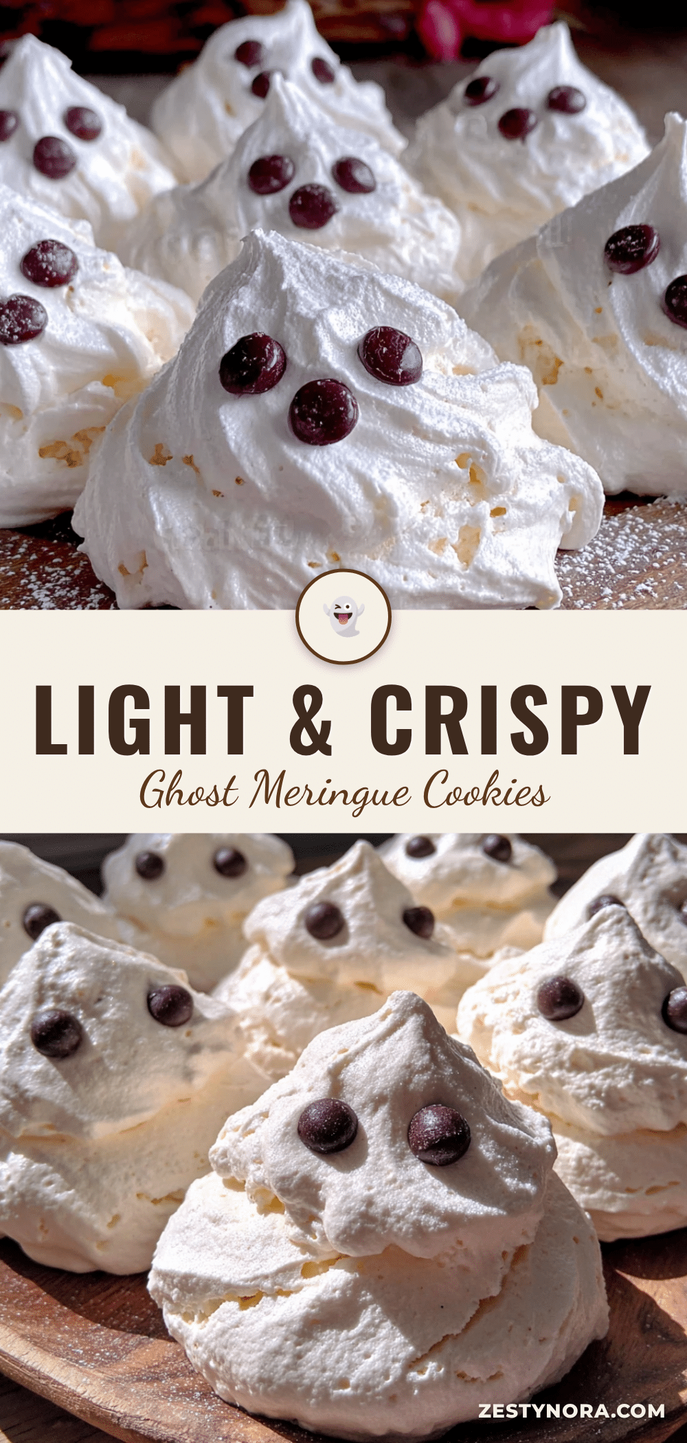 ghost meringue cookies recipe