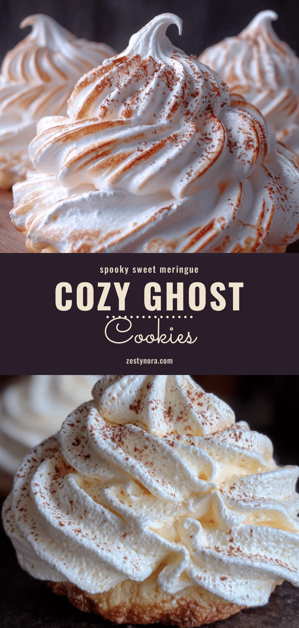ghost meringue cookies recipe