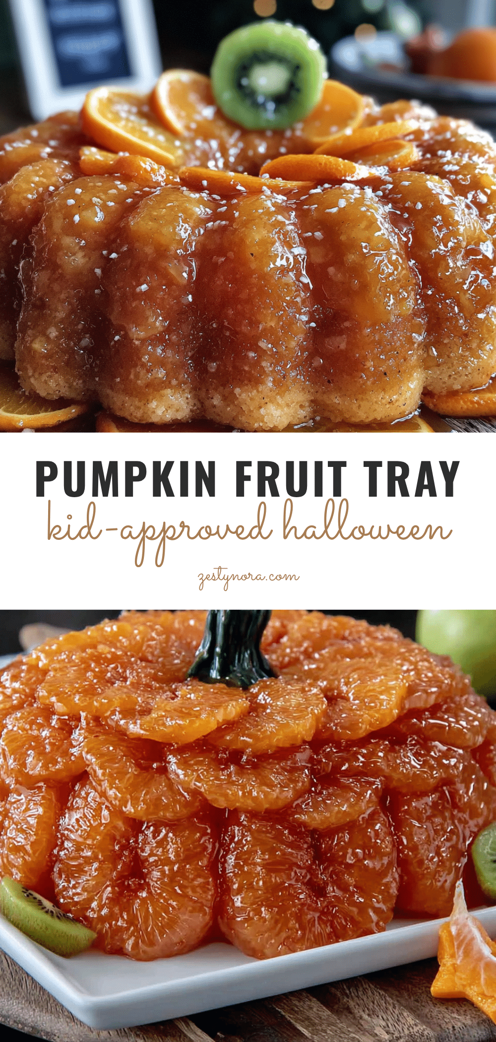 Halloween fruit tray recipe