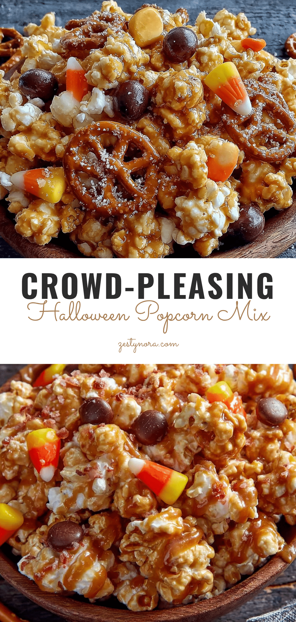 halloween popcorn mix recipe