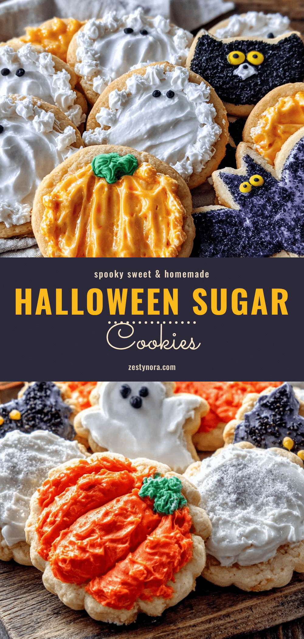 Halloween sugar cookies recipe