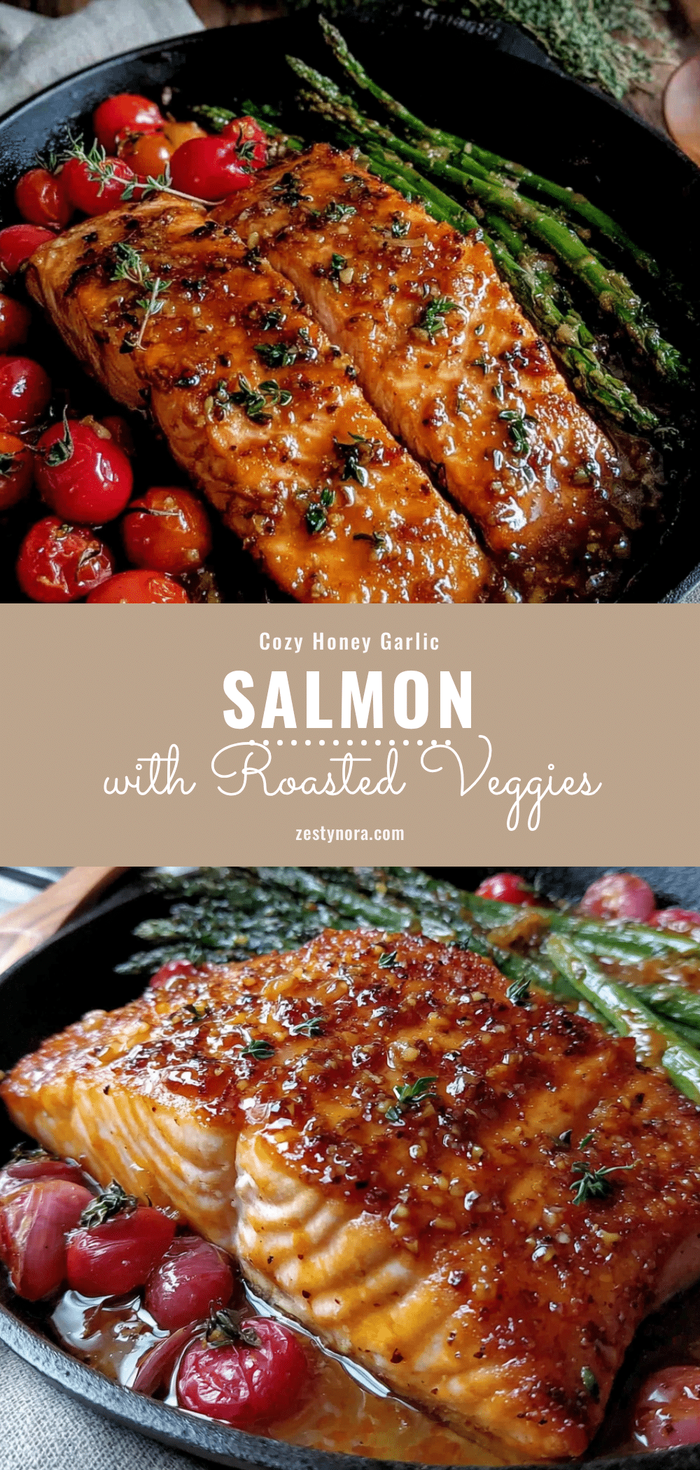 honey garlic salmon recipe