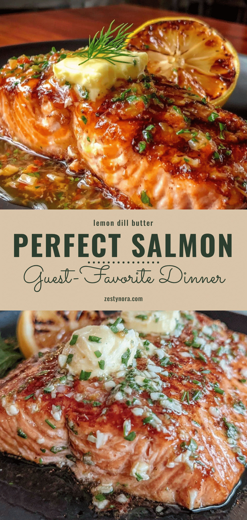 lemon dill butter salmon recipe