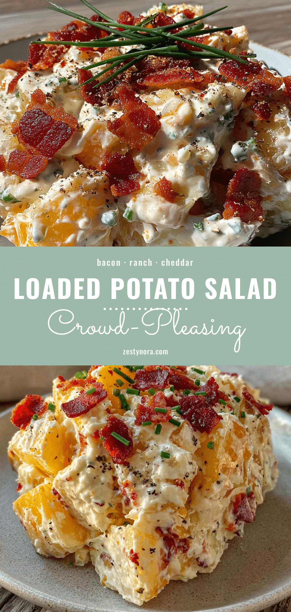 loaded bacon ranch potato salad recipe