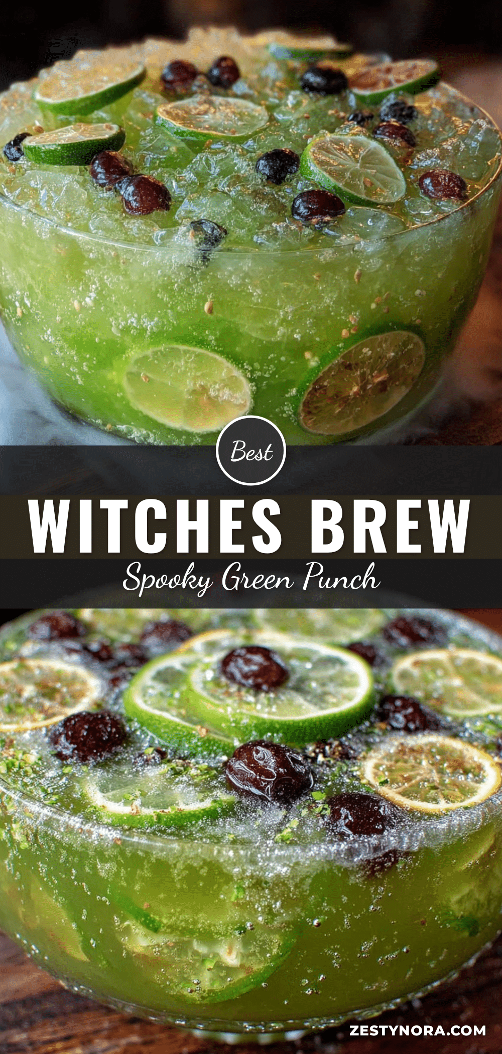 magical witches brew green punch recipe